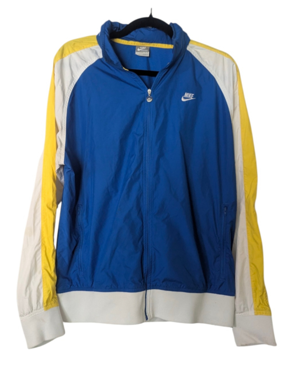 Nike Colorblock Windbreaker Jacket XL 16-18 Packable Hood